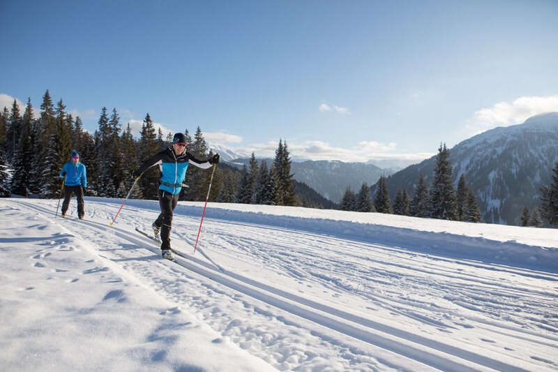  Cross-country skiing in Serfaus Fiss Ladis